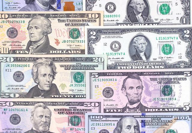 全球最值钱的十大货币，美国排第九。