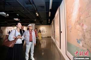 “知行墨境”当代中国画名家学术邀请展在天津举行
