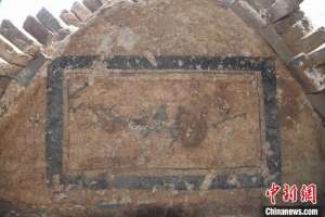 鲁西地区首次发现元代砖雕壁画墓