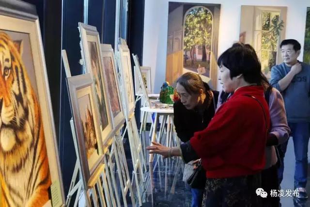 欧艺国际文化艺术品展览中心启动，今起杨凌市民可免费观赏
