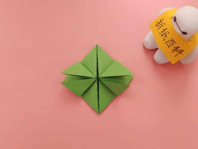 可以弹跳的青蛙折纸，做法简单一学就会，手工DIY折纸图解教程