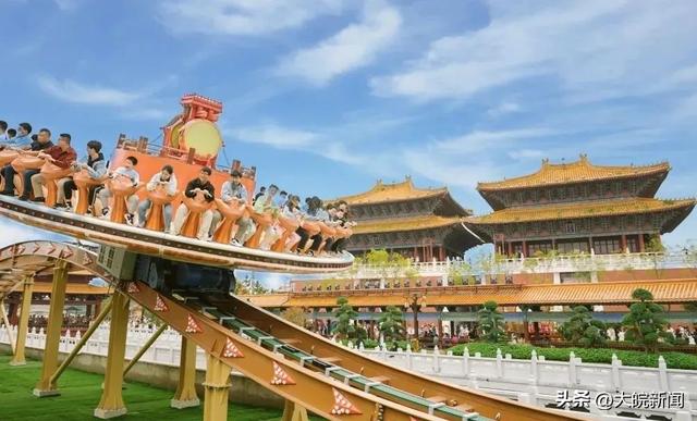 河南开封清明上河园大宋·皇家乐园：五大游乐项目面向已入园游客免费开放！