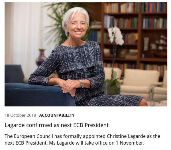 欧央行迎来首位女行长，拉加德如何掌控欧洲货币“水龙头”