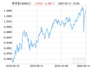 400001(东方龙混合基金最新净值涨幅达177%)
