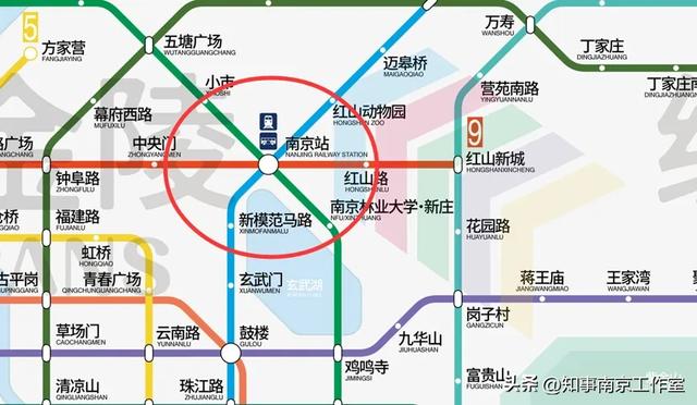 『转载』南京地铁（2030-2032+）网规划图