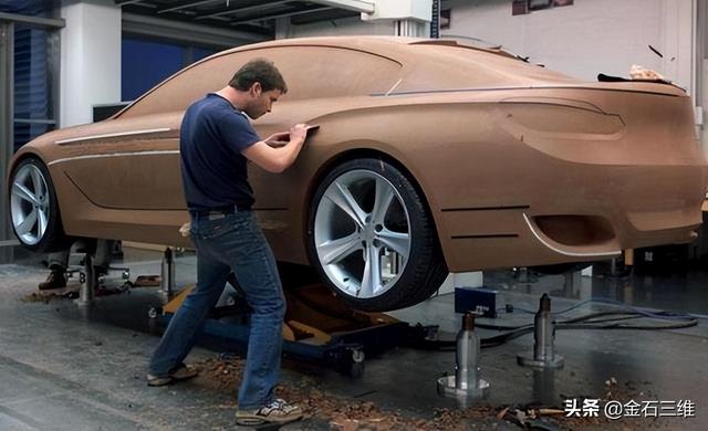 做油泥模型太难，仅需15天！金石三维3D打印制作汽车模型大展身手
