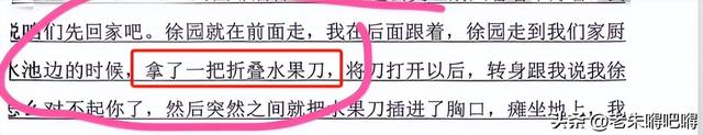 23岁女子与男友争执中刀死亡最新：消失的折叠刀，嫌犯疑似说谎