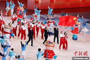 (哈尔滨亚冬会)开幕式特写:以梦为马 于冰雪世界绘温暖同心