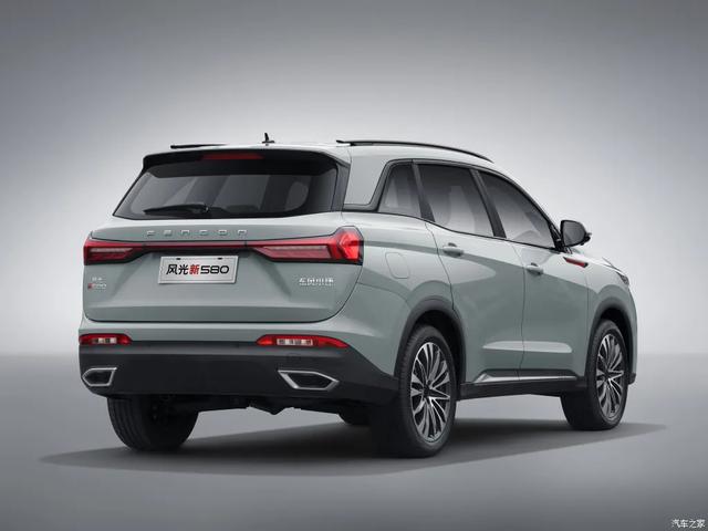 全新风光580：10万预算买中型SUV？300牛·米+2785mm轴距