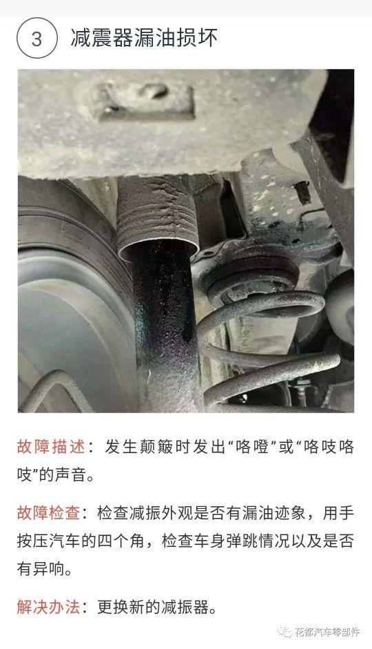 底盘异响原因以及解决方案
