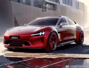 汽车手绘草图(“小米汽车”非官方手绘图来了：极其科幻)