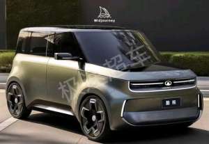 长城酷熊汽车(新长城酷熊“设计图”曝光，科技感十足，“方盒子”造型很帅气)