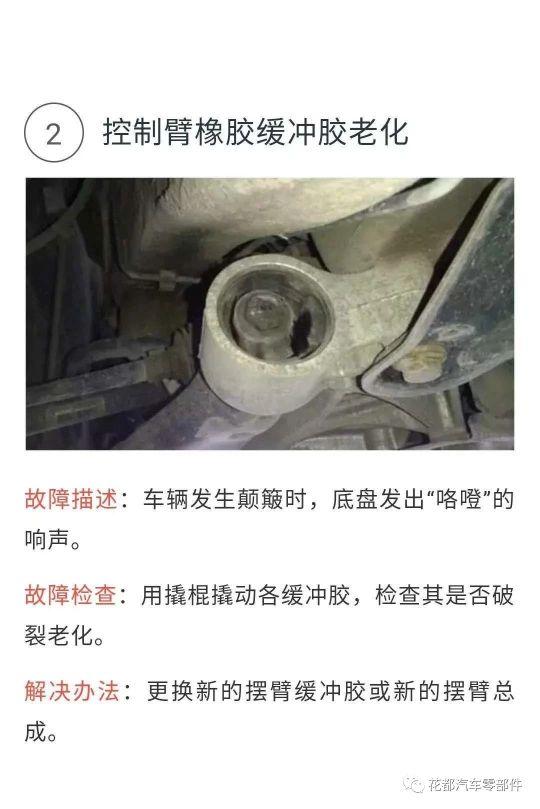 底盘异响原因以及解决方案